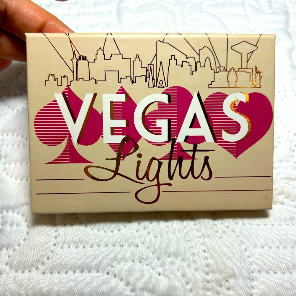 Makeup Geek Vegas Lights Collection 6 color eyeshadow palette barely used